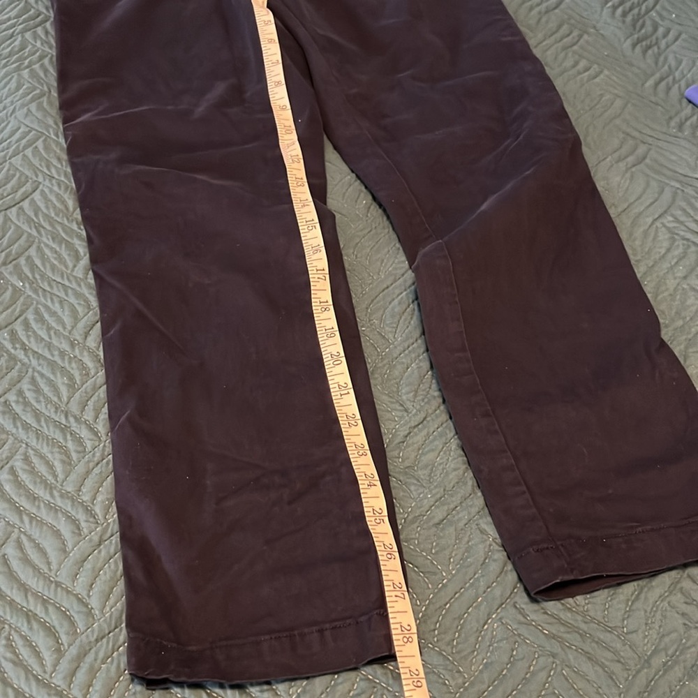 Gap Straight Leg Navy Pants Size 8, EUC - Picture 3 of 9